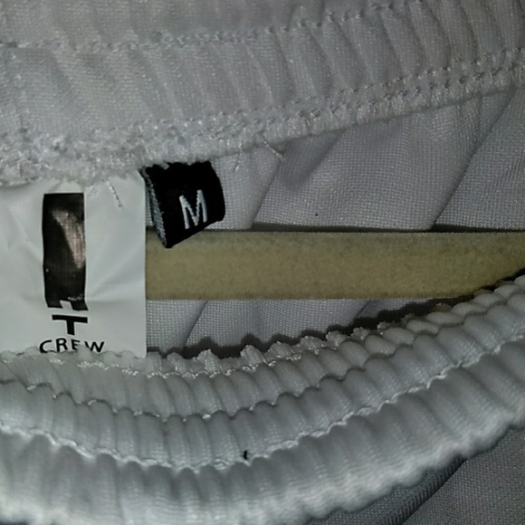 T crew Sweat pants white WITH RED AND BLUE - Picture 7 of 8